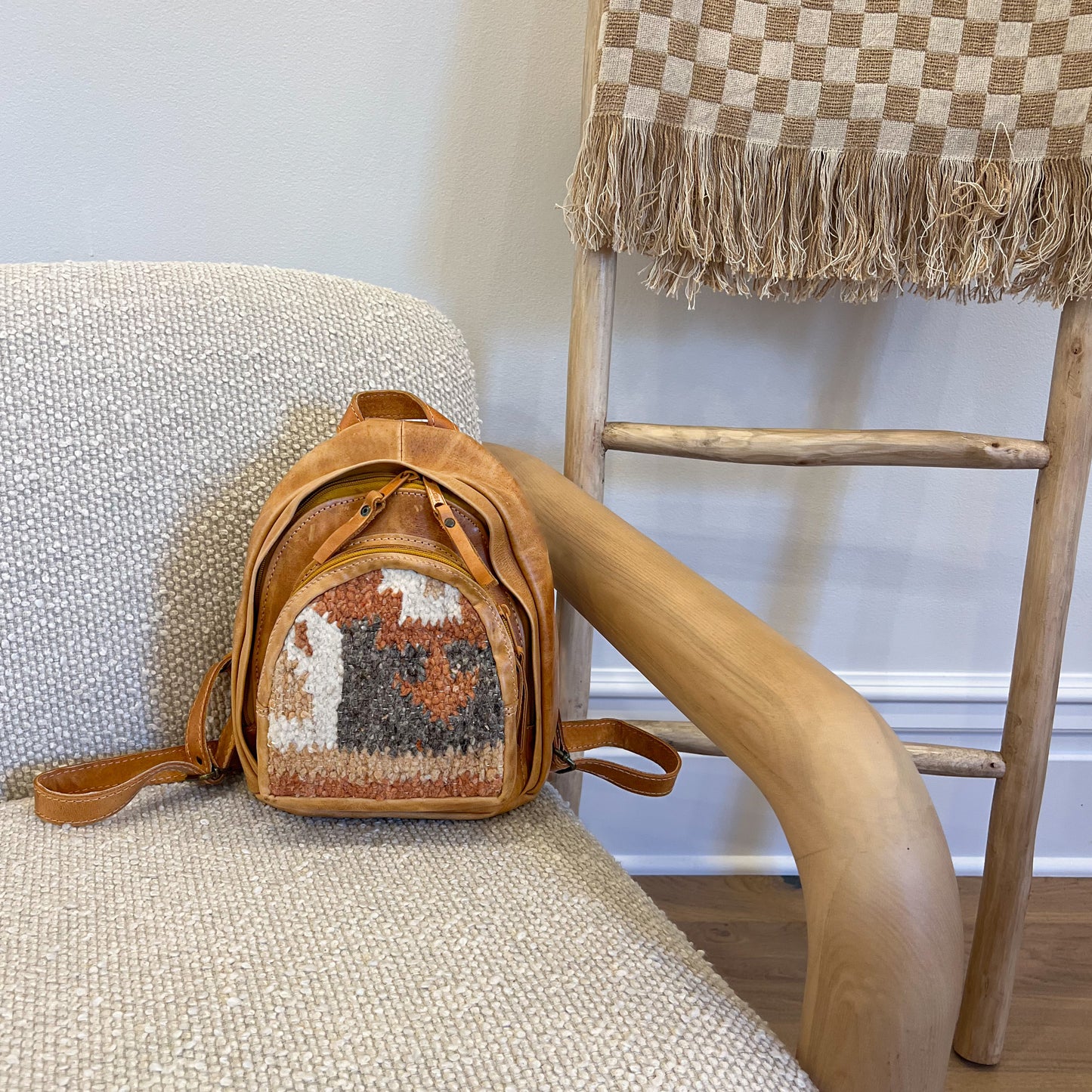 Wool Pocket Mini Backpack