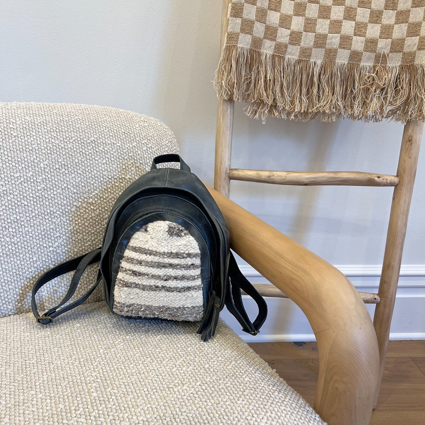 Wool Pocket Mini Backpack