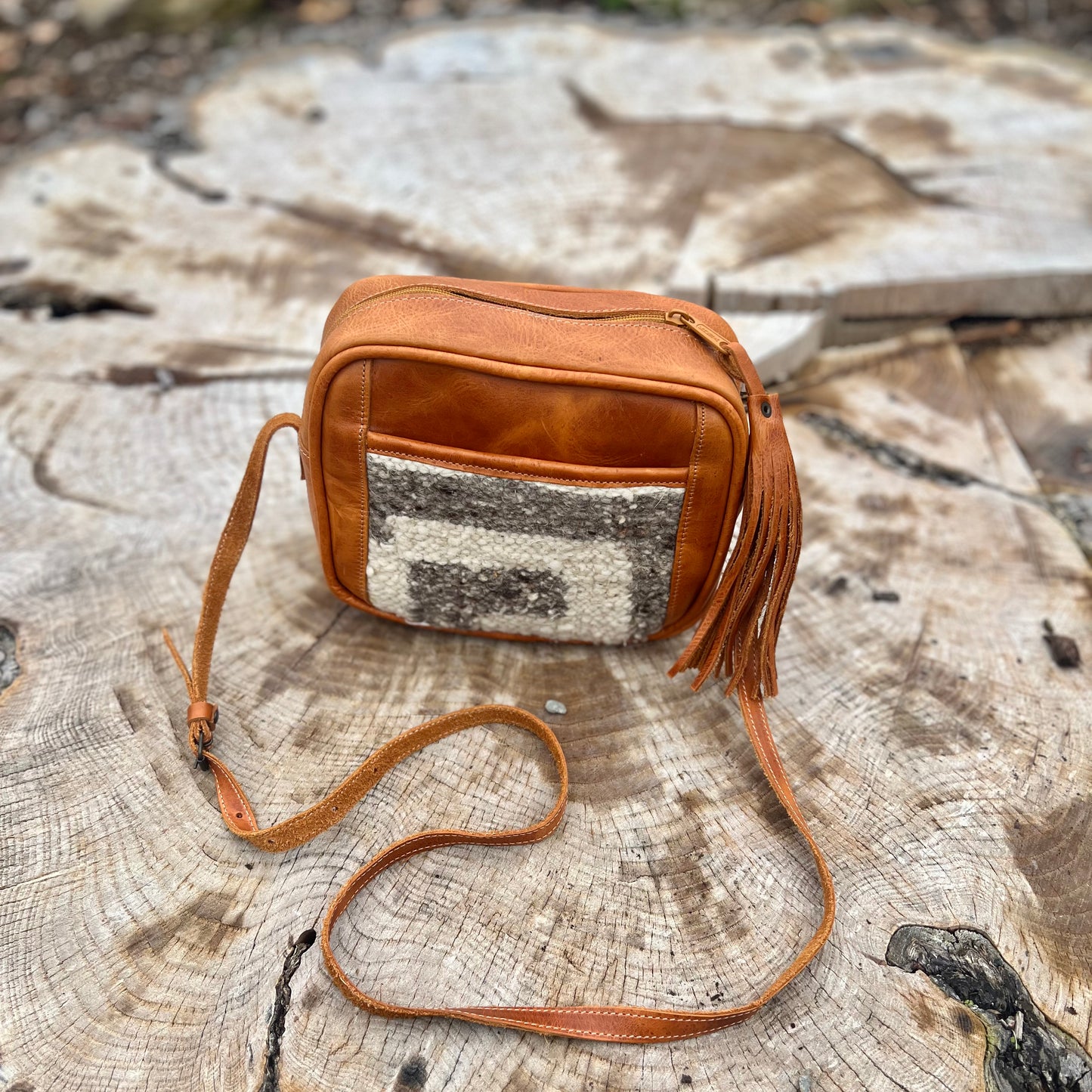 Wool Pocket Camera Bag